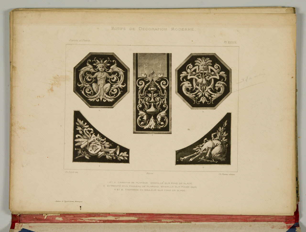 album MOTIFS DE DECORATION MODERNE. 1975.46.243.38 Photo