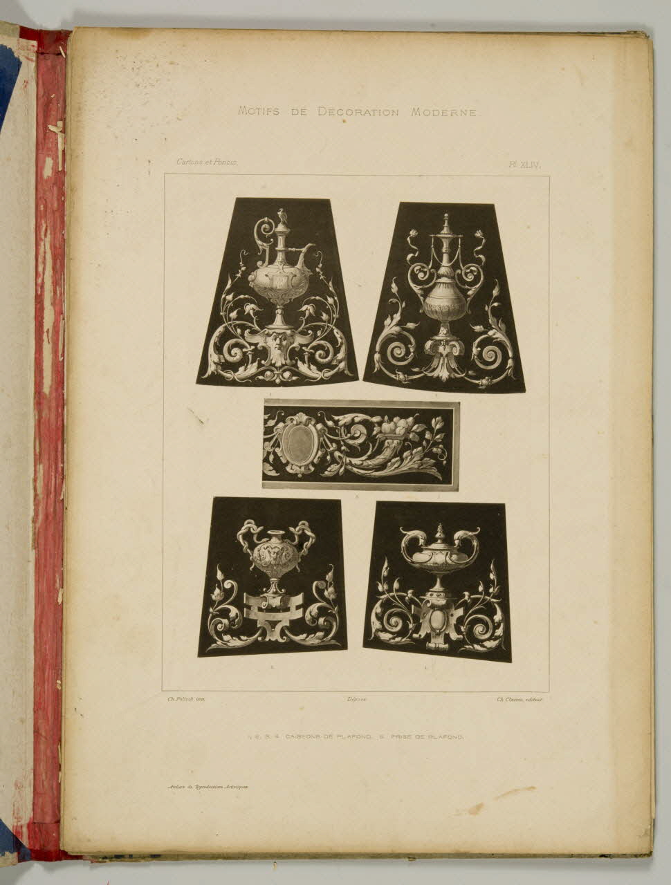 album MOTIFS DE DECORATION MODERNE. 1975.46.243.47 Photo