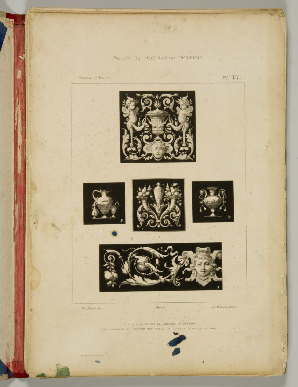 album MOTIFS DE DECORATION MODERNE. 1975.46.243.9 Photo