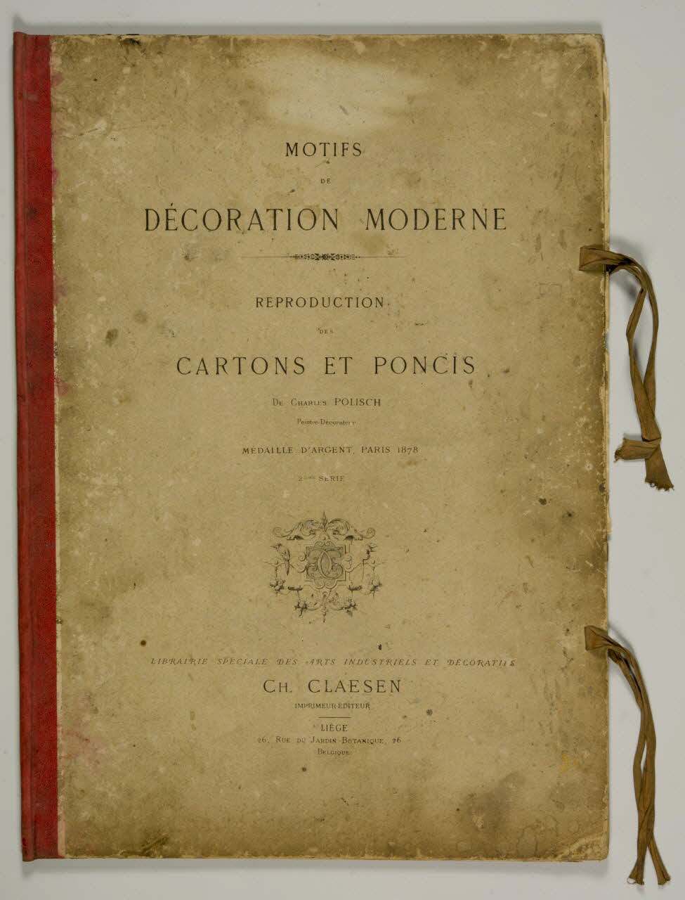 ALBUM MOTIFS  DE  DECORATION MODERNE 1975.46.244/245 Photo