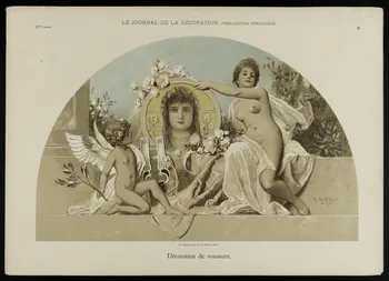 estampe Décoration de voussure. 1975.46.258 Photo