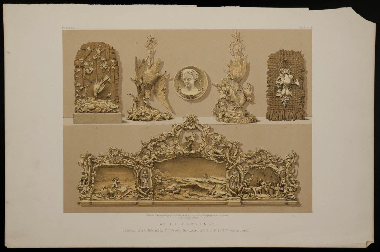 estampe WOOD CARVINGS 1975.46.262 Photo