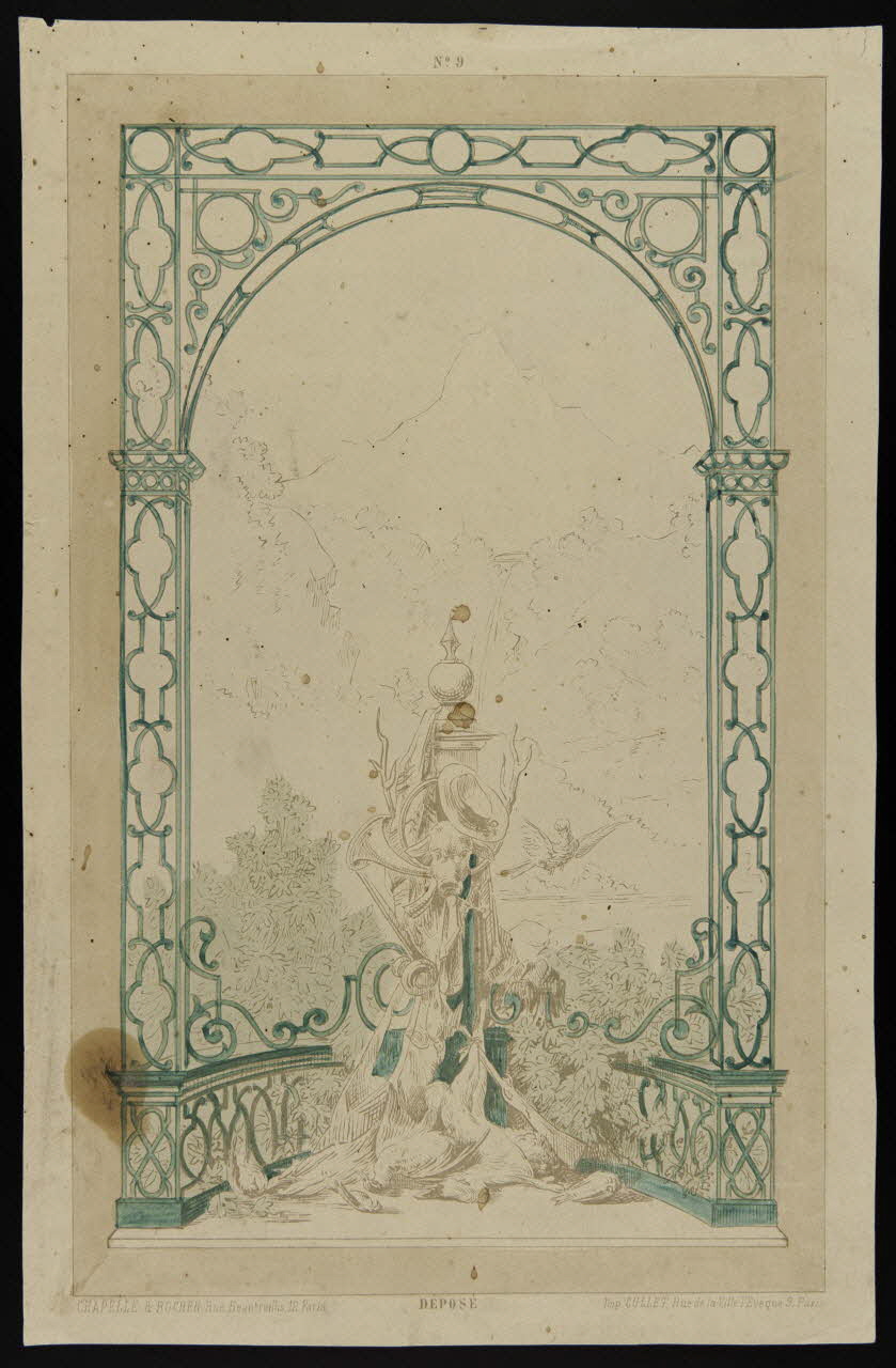 estampe Trophées de chasse 1975.46.38 Photo