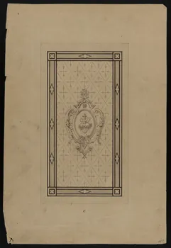 Dailland E. dessin Projet de store de boutique 1880 1975.46.39 Photo