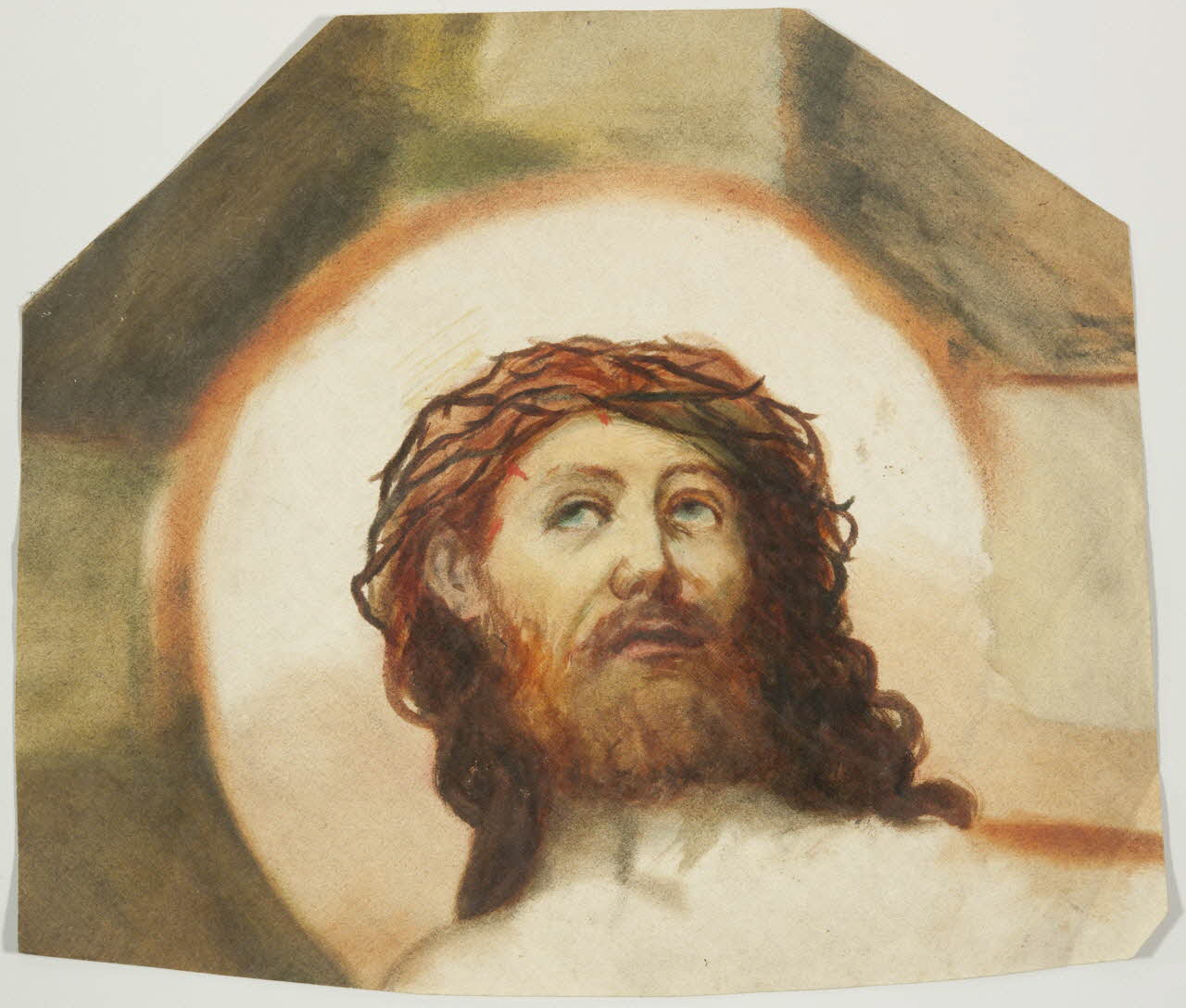 dessin Portrait de Jésus Christ 1975.46.402 Photo