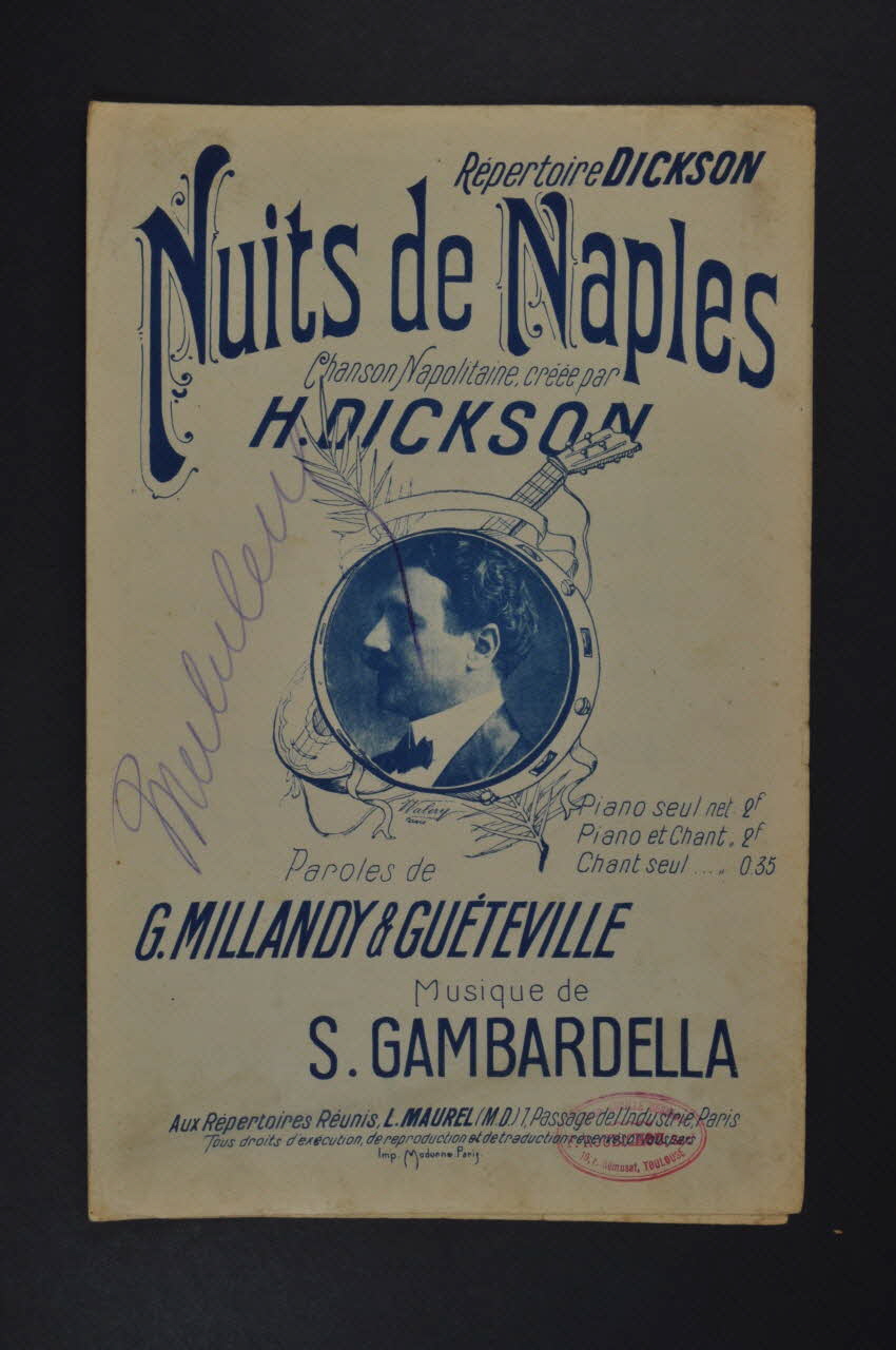 chanson petit format 1965.168.72 Photo Mucem