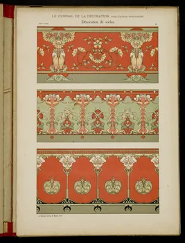 album LE JOURNAL DE LA DECORATION,  Décoration de socles. 1975.46.425.21 Photo