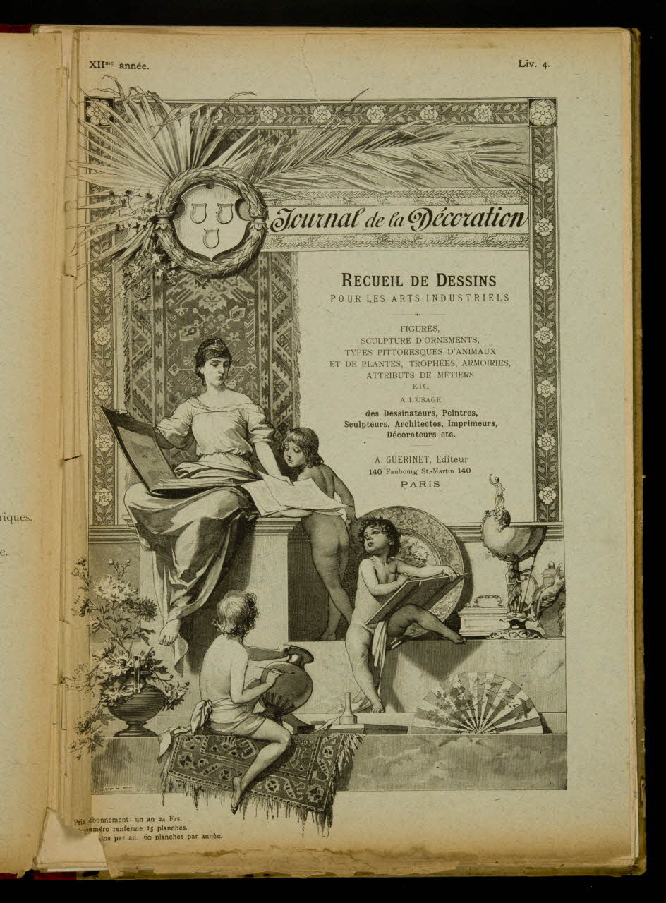 Guérinet album Journal de la Décoration Ile-de-France, France 1901 1975.46.426.2.1 Photo