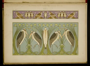 Guérinet album LE JOURNAL DE LA DECORATION.  Frises. Ile-de-France, France 1901 1975.46.426.33 Photo