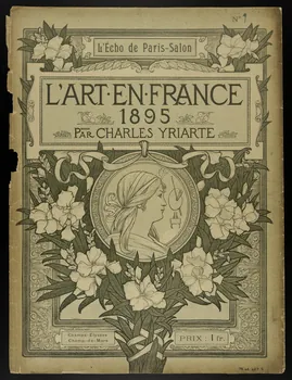 estampe L'Echo de Paris - Salon  L'ART EN FRANCE  1895  PAR CHARLES YRIARTE 1975.46.427.1 Photo