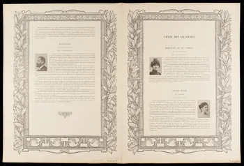 estampe TEXTE DES GRAVURES 1975.46.428.2/5 Photo