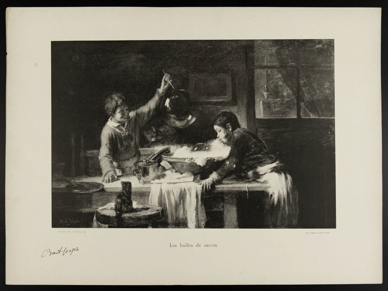 estampe Les bulles de savon 1975.46.428.8 Photo