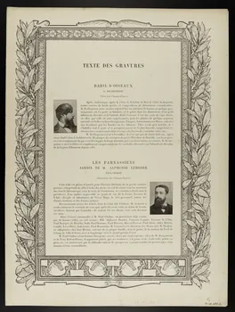 estampe TEXTE DES GRAVURES. 1975.46.430.2 Photo