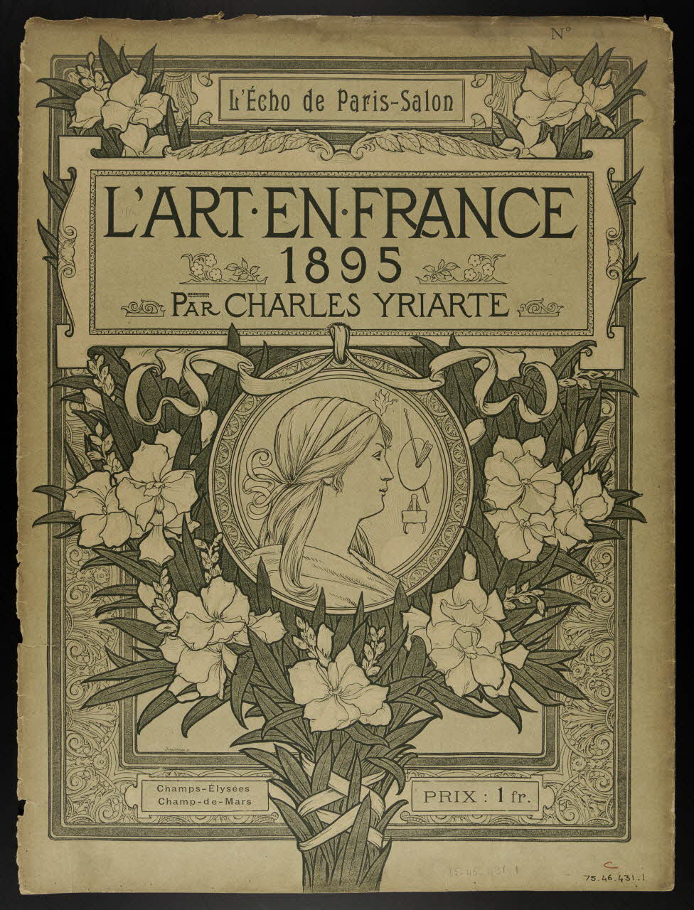 estampe L'ART EN FRANCE  1895 1975.46.431.1 Photo