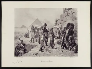 Maurice Orange ; Draeger & Lesieur estampe Bonaparte en Egypte lle-de-France, France 1895 1975.46.431.10 Photo