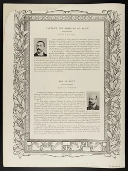 estampe TEXTE DES GRAVURES. 1975.46.431.3 Photo