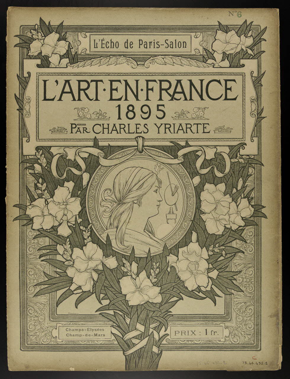 estampe L'ART EN FRANCE  1895 1975.46.432.1 Photo