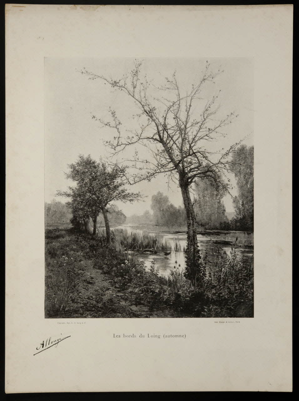 estampe Les bords du Loing 1975.46.434.6 Photo