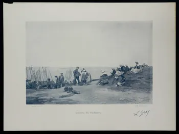 estampe L'arrivée des Sardiniers 1975.46.435.11 Photo