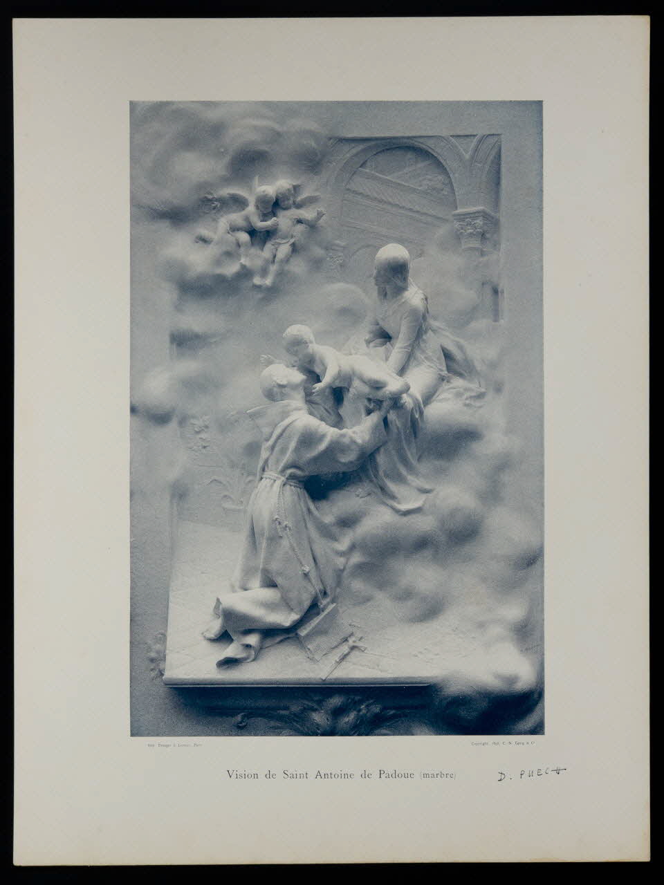 estampe Vision de Saint Antoine de Padoue 1975.46.435.12 Photo