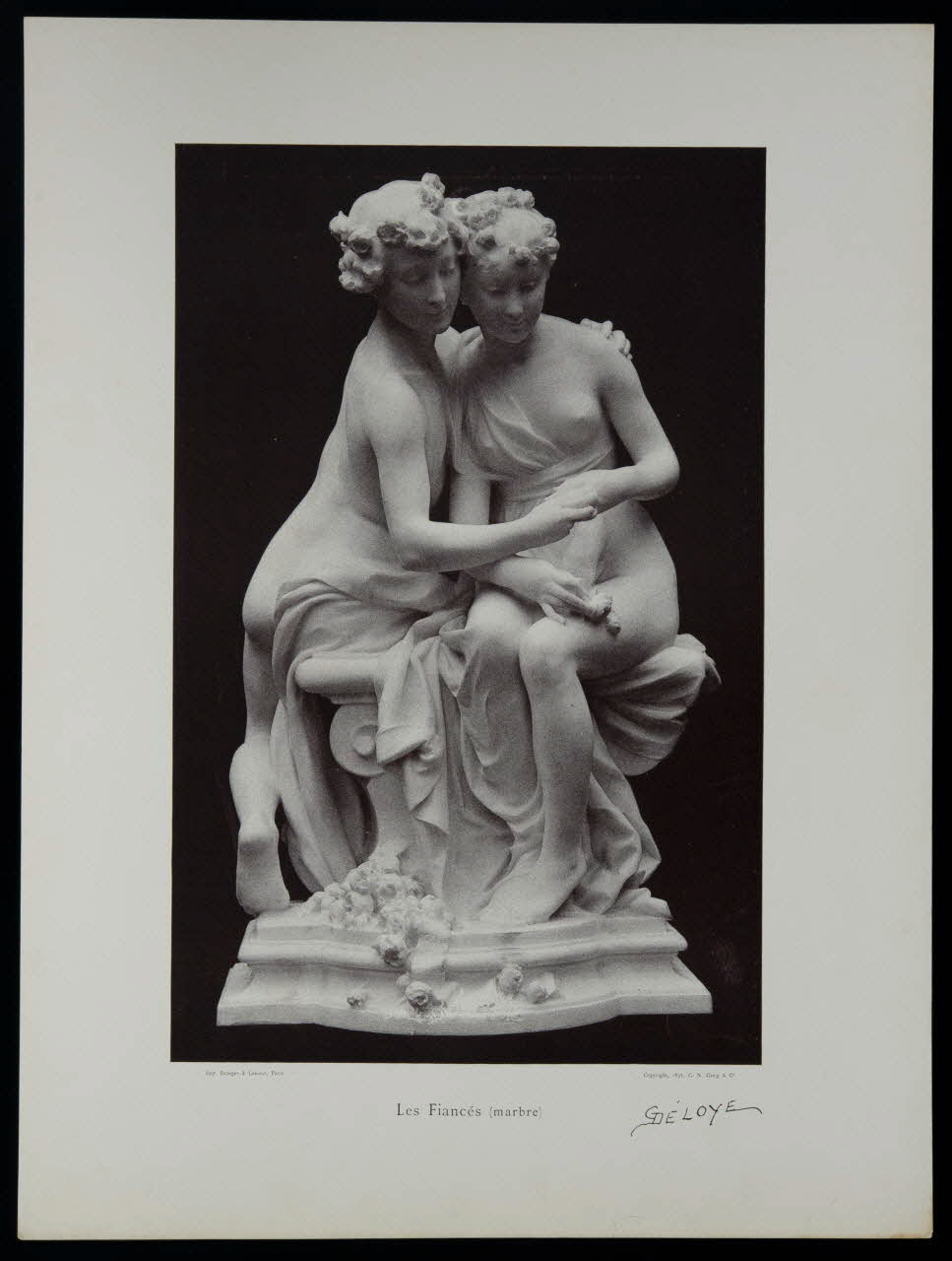 estampe Les Fiancés 1975.46.435.9 Photo