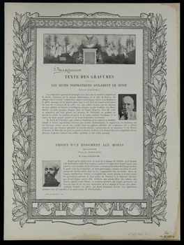 estampe TEXTE DES GRAVURES 1975.46.437.2 Photo