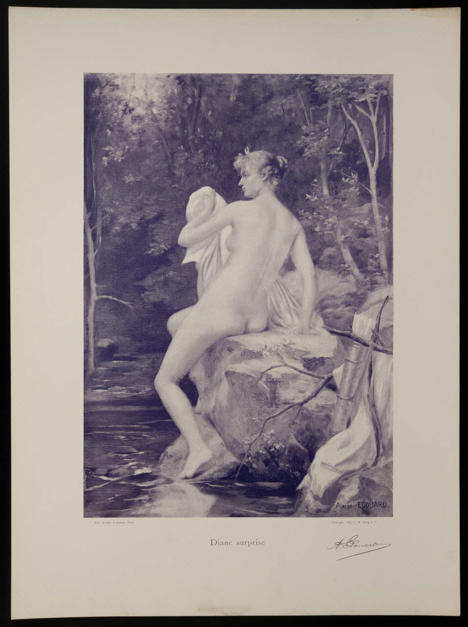 estampe Diane surprise 1975.46.437.9 Photo