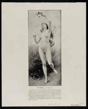 estampe LA CIGALE, par A. CHANTRON. 1975.46.438.8.1/2 Photo