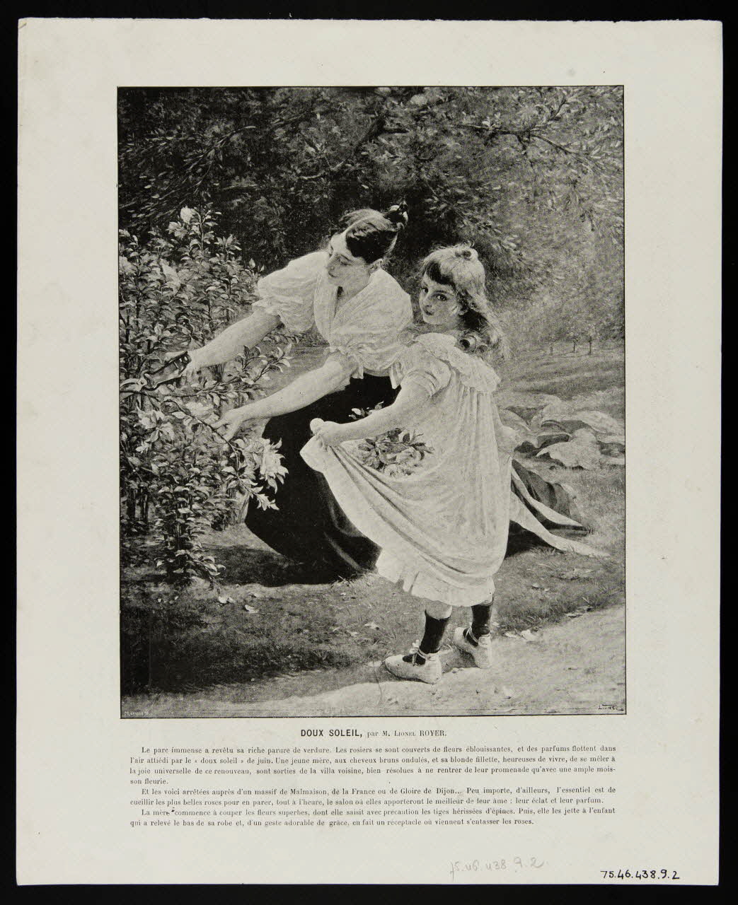 estampe DOUX SOLEIL 1975.46.438.9.2 Photo