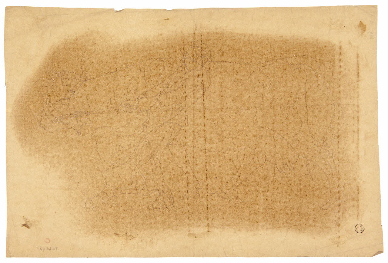 dessin Poncif d'après une gravure de Jules Dupré 1975.46.439 Photo