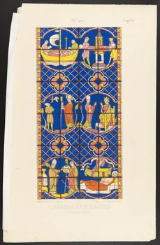 estampe LEGENDE DE ST. MARTIN  Cathédrale de Tours 1975.46.44  Photo