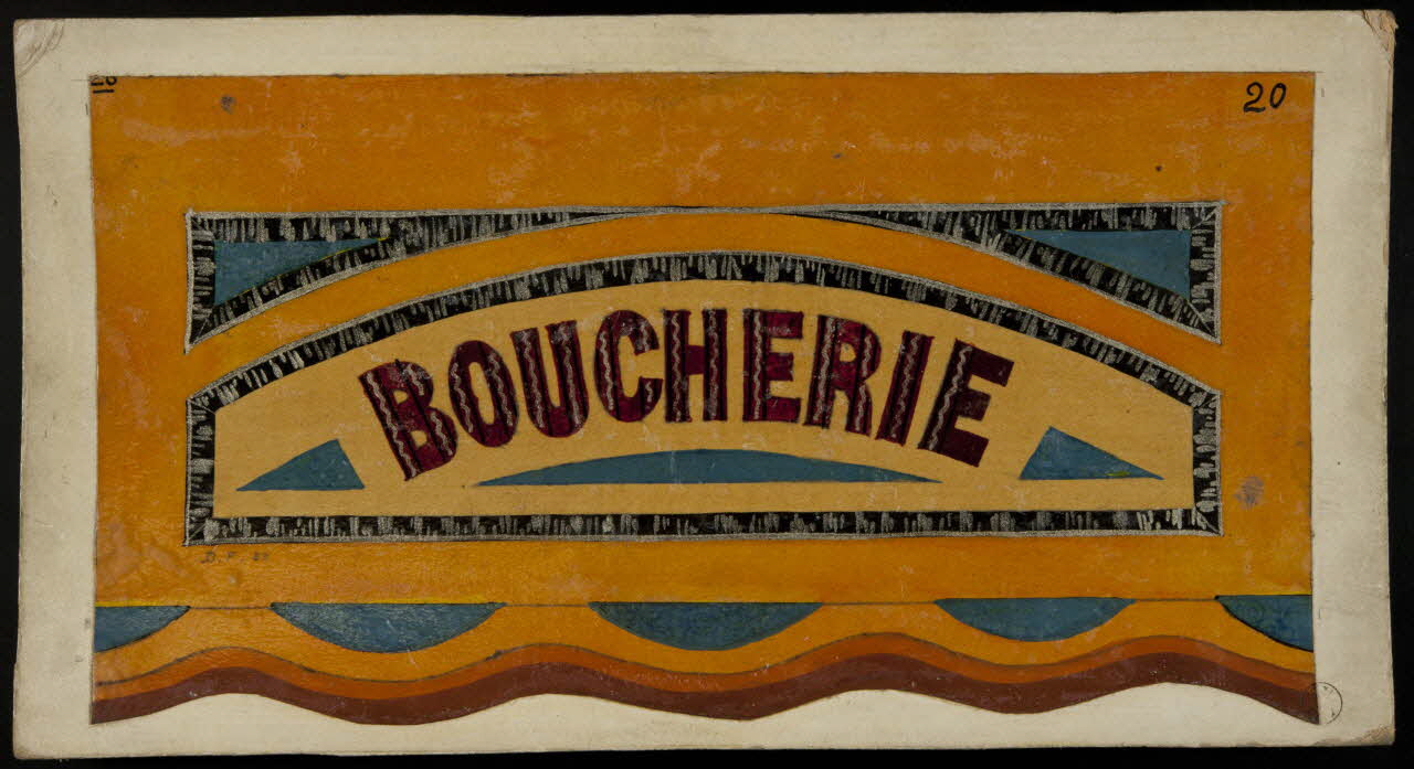 dessin BOUCHERIE 1975.46.443.4 Photo