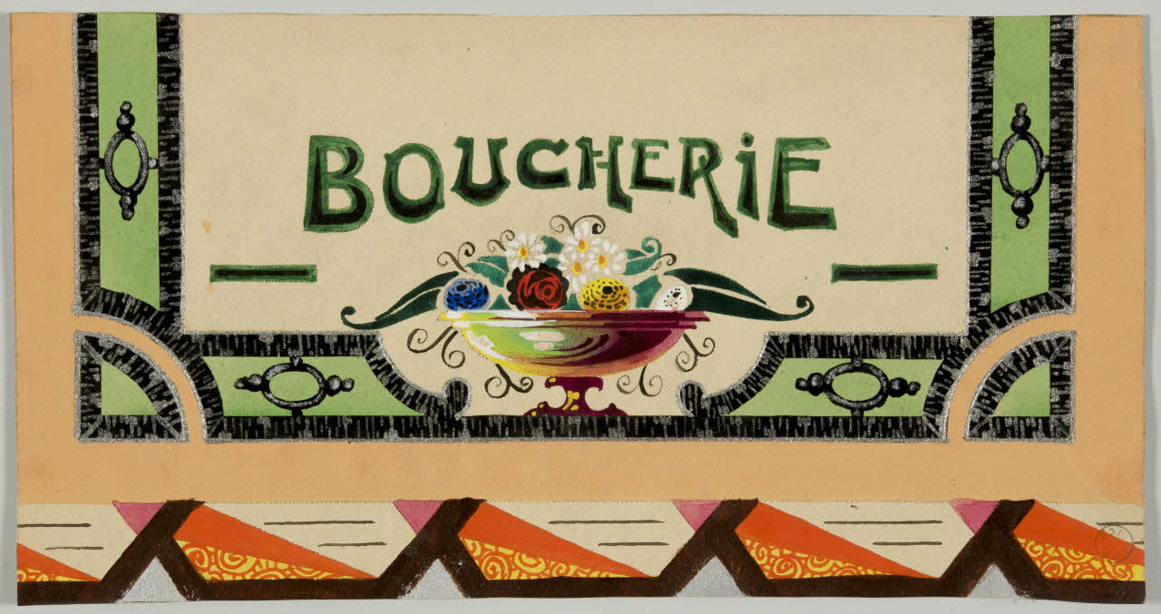 dessin BOUCHERIE 1975.46.447.1 Photo
