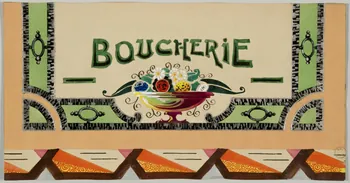 dessin BOUCHERIE 1975.46.447.2 Photo