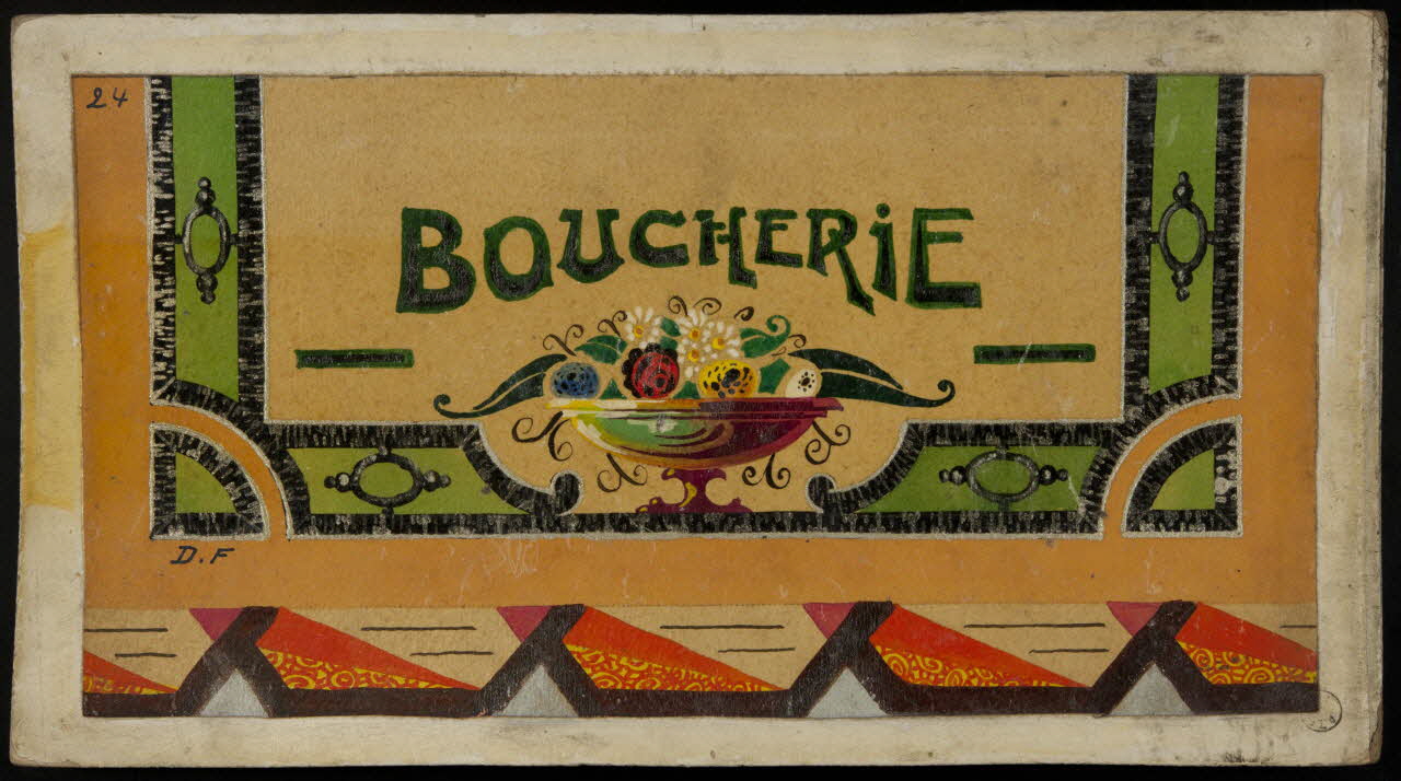 dessin BOUCHERIE 1975.46.447.3 Photo