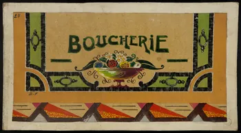 dessin BOUCHERIE 1975.46.447.4 Photo