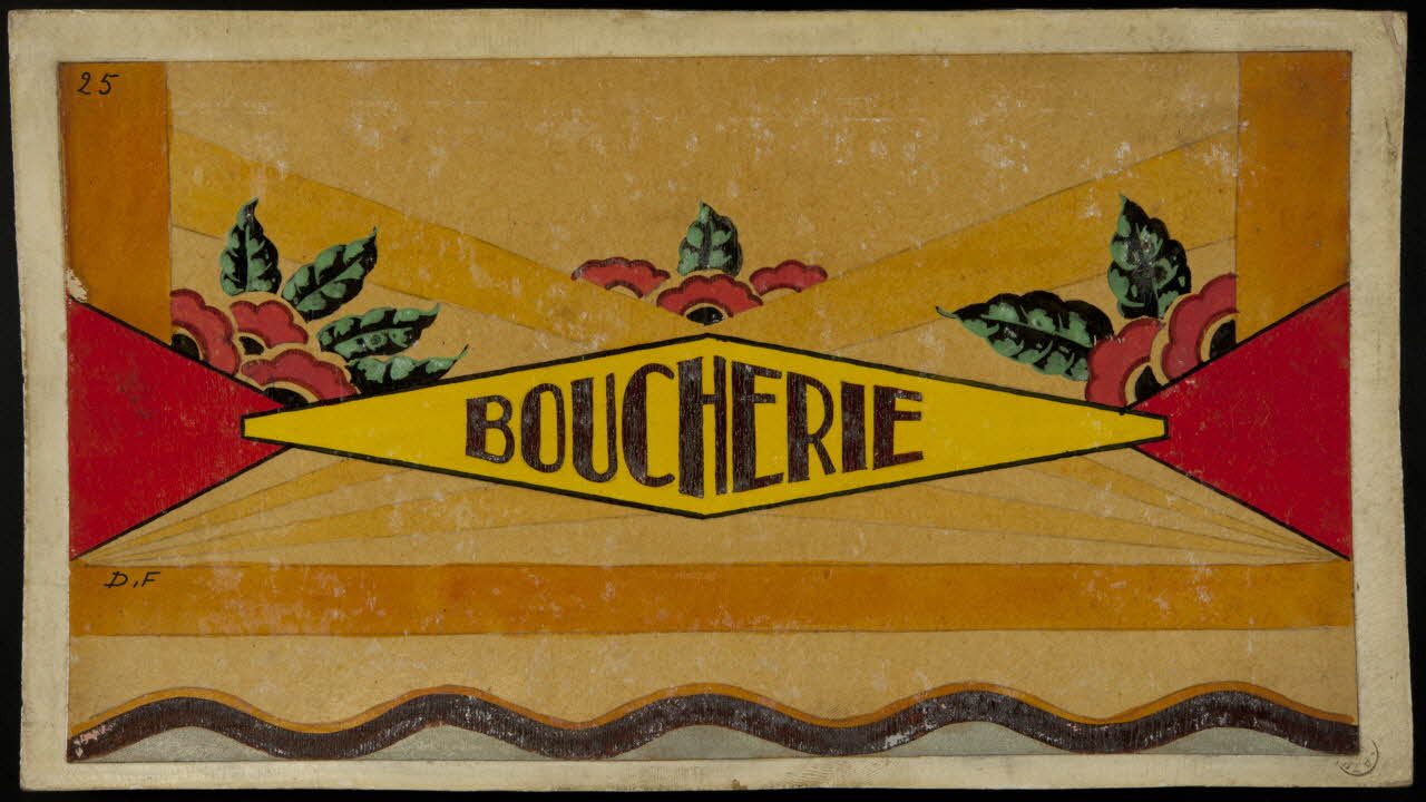 dessin BOUCHERIE 1975.46.448 Photo