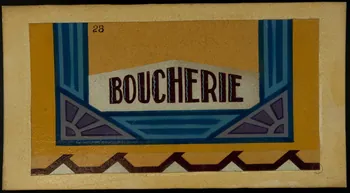 dessin BOUCHERIE 1975.46.449.2 Photo