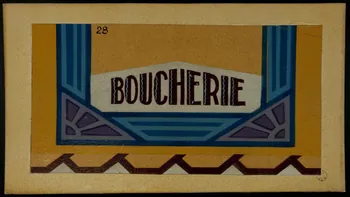 dessin BOUCHERIE 1975.46.449.4 Photo