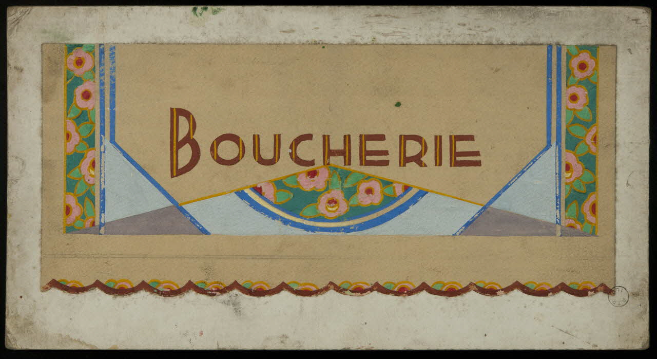 dessin BOUCHERIE 1975.46.453 Photo