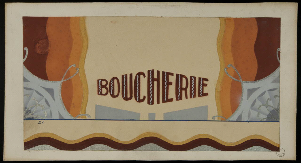 dessin BOUCHERIE 1975.46.454.4 Photo