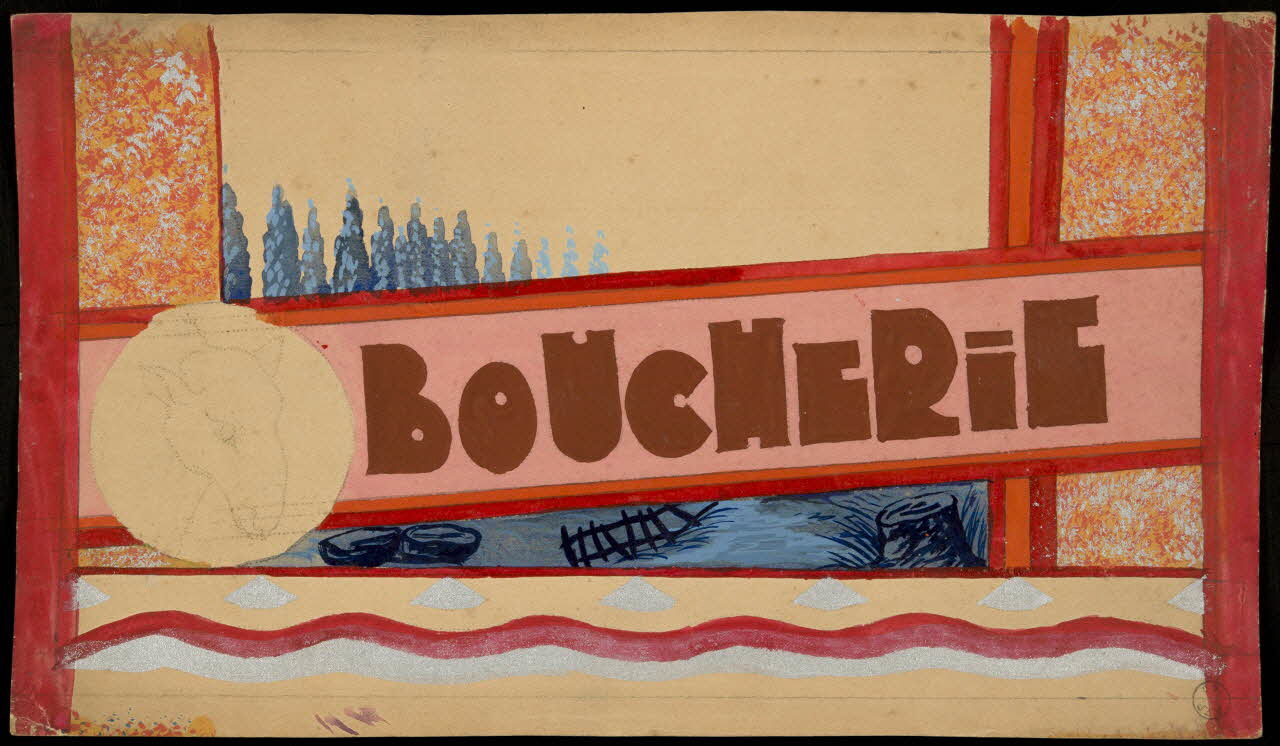 dessin BOUCHERIE 1975.46.458.2 Photo