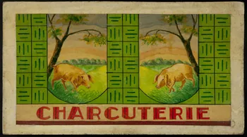 dessin CHARCUTERIE 1975.46.462 Photo