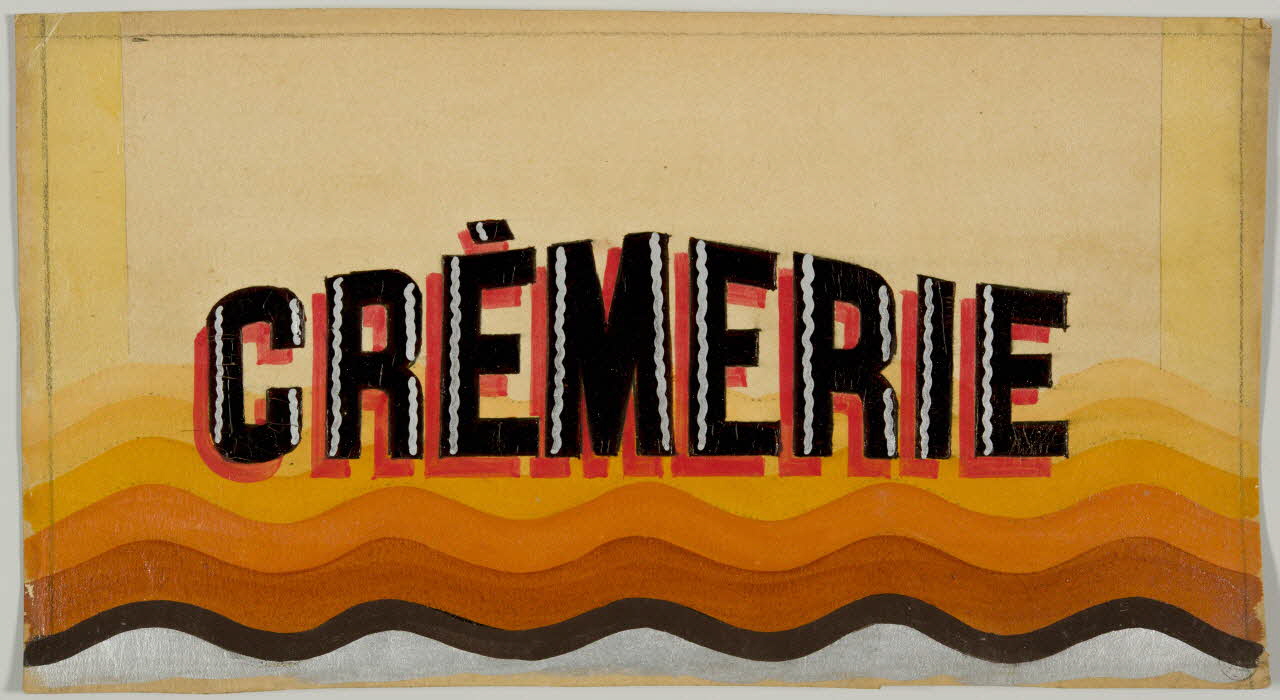 dessin CREMERIE 1975.46.463.1 Photo