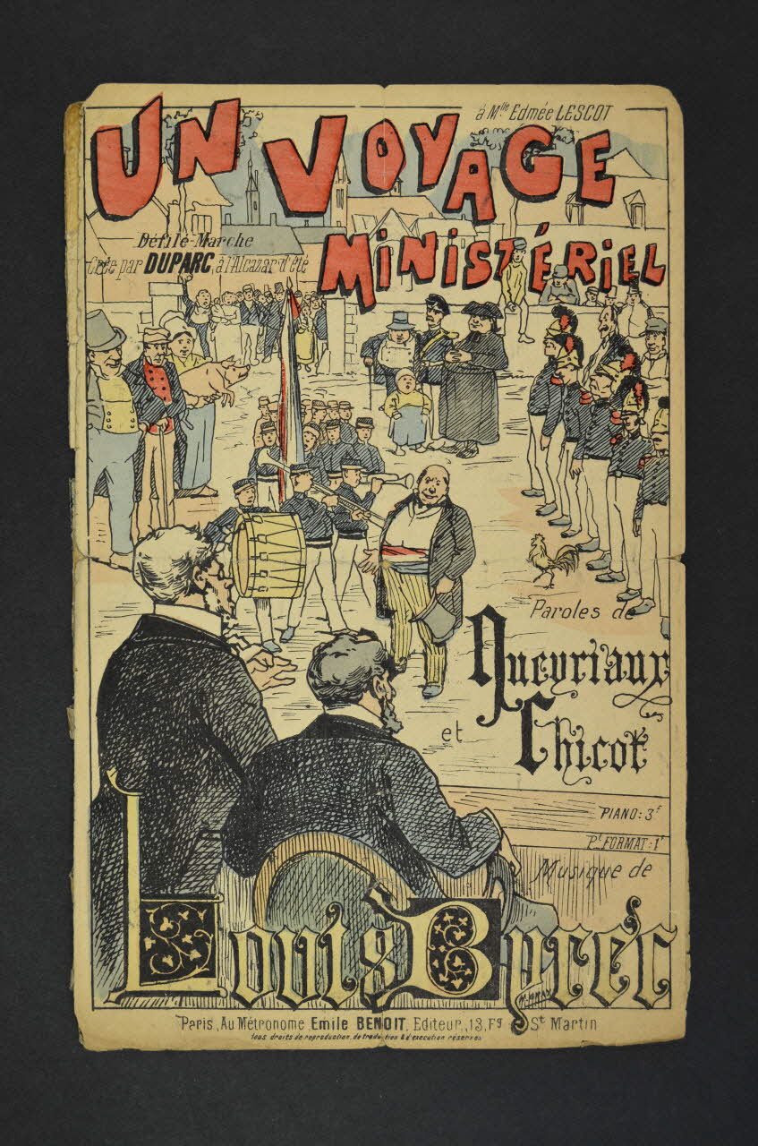 chanson petit format 1966.175.6 Photo Mucem