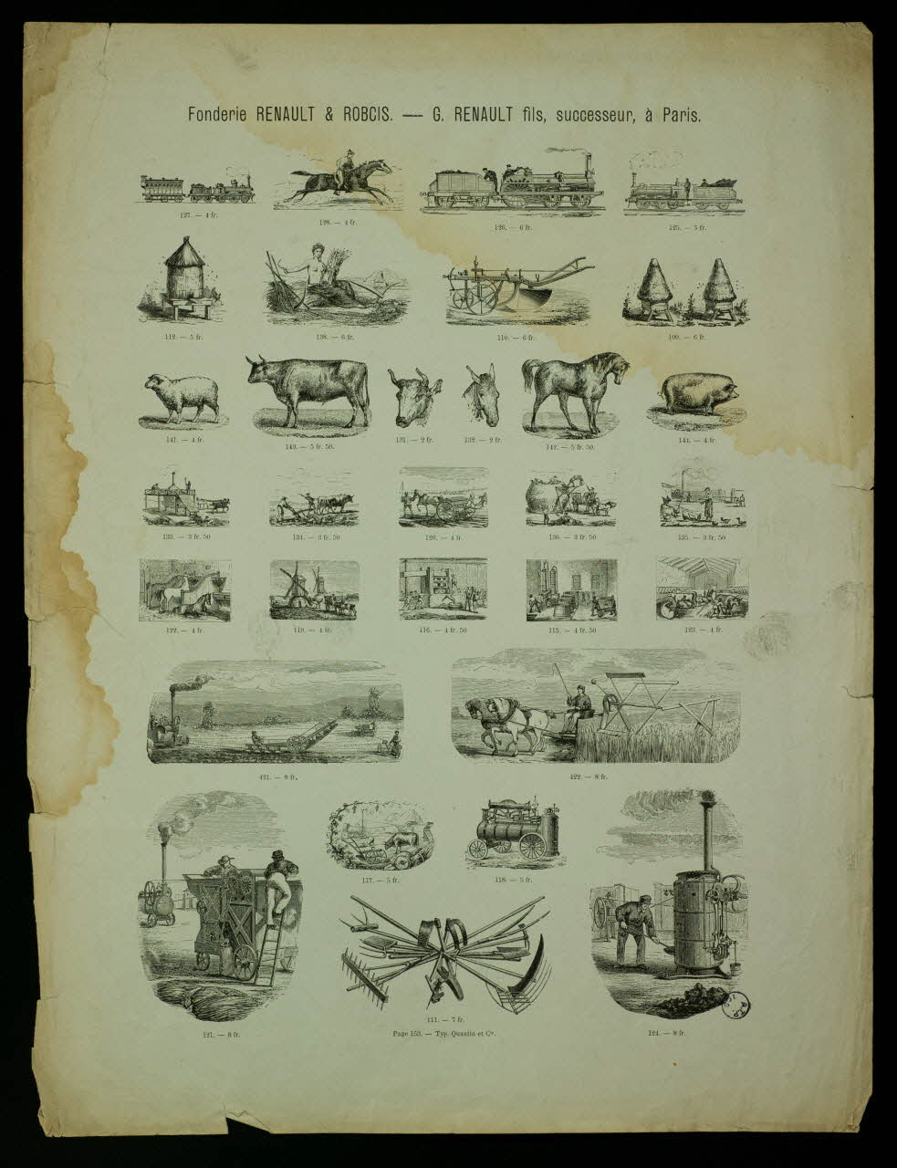 estampe Fonderie RENAULT & ROBCIS 1975.46.479 Photo