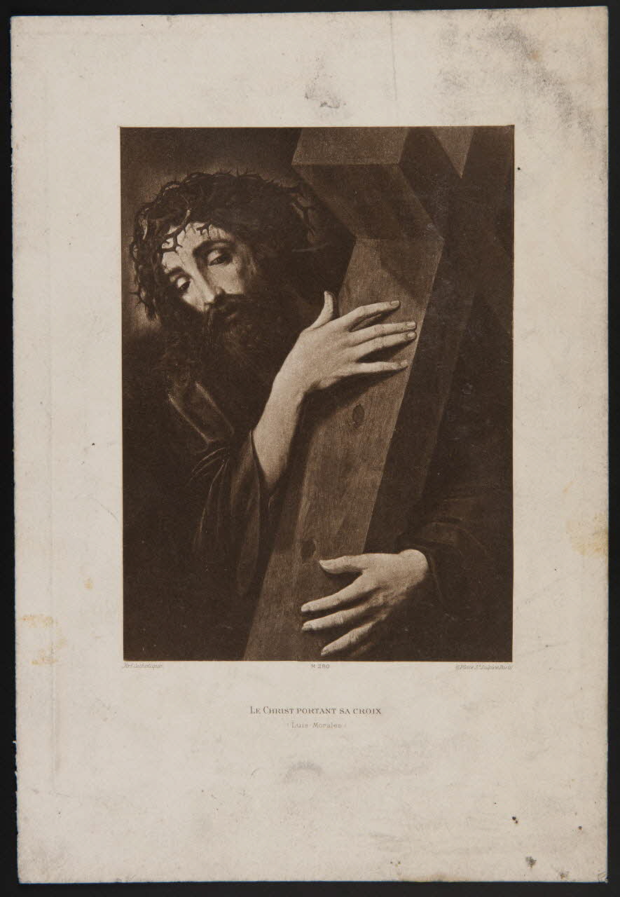 estampe LE CHRIST PORTANT SA CROIX 1975.46.64 Photo