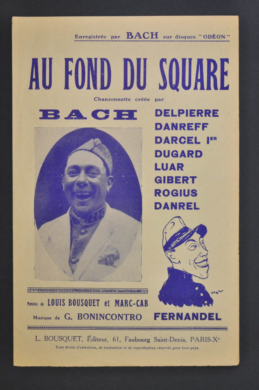 chanson petit format 1965.170.13 Photo Mucem