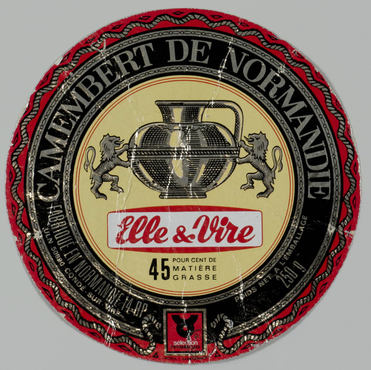 estampe CAMEMBERT DE NORMANDIE 1975.66.6 Photo