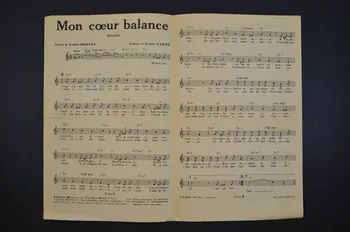 André Hornez ; Louis Gasté ; Line Renaud ; Micro, Editions; chanson petit format 1949 1966.176.1 Photo Mucem